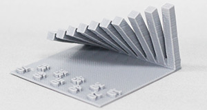 造形精度の細かさが今までの3Dプリンターと違う